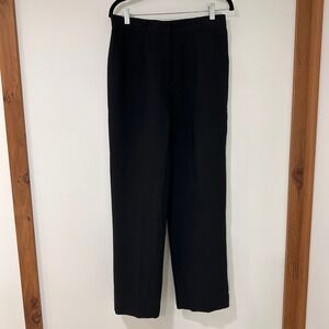 Lauren Ralph Lauren Petite Dress Pants Womens 12P Black Straight‎ Leg